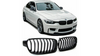 Grill sportowy pojedyncze żeberka Gloss Black BMW 3 F30 F31 2011-2019