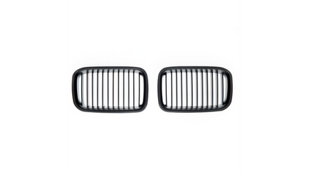 Grill sportowy pojedyncze żeberka Matt Black BMW 3 E36 Compact przed liftem 1991-1996