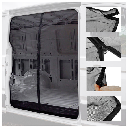 Moskitiera drzwi przesuwnych Ford Transit VII V363 | FAD/FBD/FCD/FDD 2014-