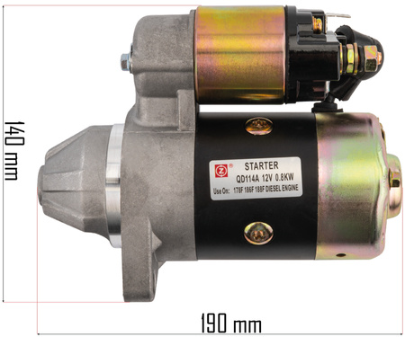 ROZRUSZNIK ELEKTRYCZNY DO AGREGATU PM-AGR-5500MD-ROZ