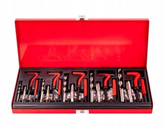 Gwintowniki zestaw naprawczy do gwintów 131 el. KD10590