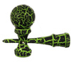 KENDAMA JAPOŃSKA GRA ZRĘCZNOŚCIOWA DREWNIANA DWUKOLOROWA ZŁAP KULKĘ