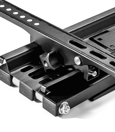 UCHWYT DO TELEWIZORA LCD 26 - 55″ U5 WIESZAK DO TV OBROTOWY MOCNY DO 50 KG Z REGULACJĄ NACHYLENIA