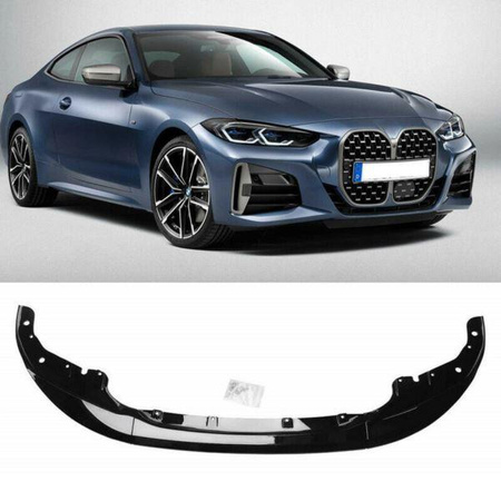 DOKŁADKA PRZÓD  LIP BMW G22 GLOSSY BLACK PERFORMAN