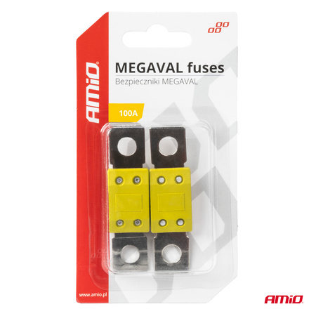 Bezpieczniki samochodowe MEGAVAL MTA 2 szt. 100A AMIO-03463