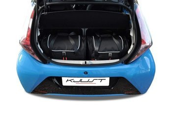 TOYOTA AYGO 2014+ TORBY DO BAGAŻNIKA 2 SZT