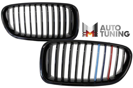 GRILL NERKI BMW F10 F11 CZARNY POŁSYK 3 KOLORY