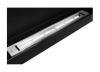Biokominek wiszący 900x400 czarny połysk