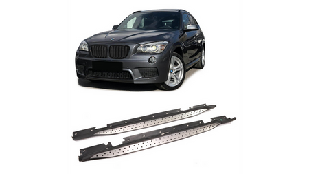 Stopnie boczne z aluminium BMW X1 E84 2009-2015