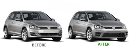 ZDERZAK PRZEDNI DO VW GOLF 7 13-17 SPORT PDC