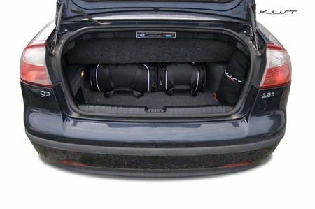 SAAB 9-3 CABRIO 2002-2011 TORBY DO BAGAŻNIKA 4 SZT