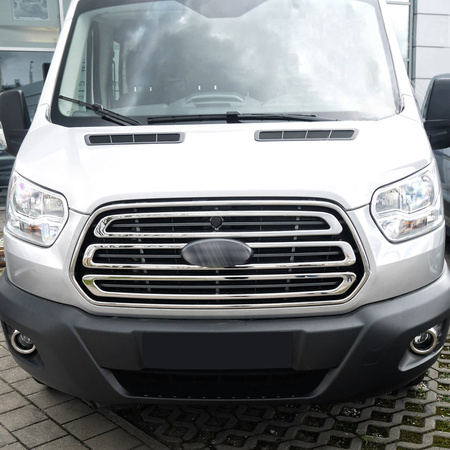 Listwy atrapy przedniej Ford Transit PRE-FL 2014-2019