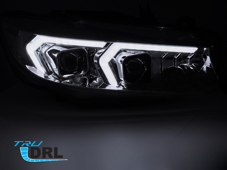 Reflektory lampy ksenonowe chrom  BMW F32 F33 xenon