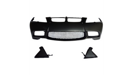 Przedni zderzak sport PDC SRA wloty powietrza na hamulce BMW 3 E90 E91 przed liftem 2005-2008