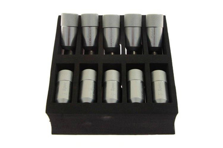 Nakrętki M12x1.5 Alu 42mm D1Spec Orginal Silver Stożek Hexagon