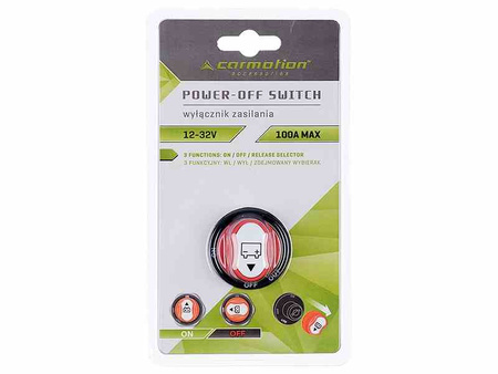 Hebel - wyłącznik zasilania 12-32V max 100A