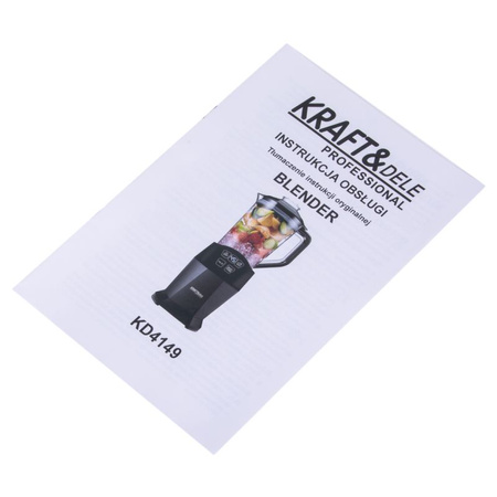 Blender Kielichowy 1500ml + 800ml + 400ml 1850W KD4149