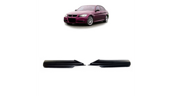 Dokłada przedniego zderzaka Matt Black  BMW 3 (E90) Sedan (E91) Touring przed liftem 2005-2008