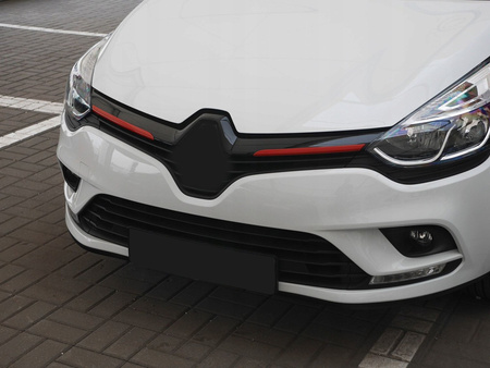 Listwy atrapy przedniej Renault Clio 5D PRE-FL 2012-2016