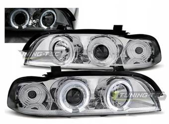 Reflektory lampy Bmw e39 ringi h1/h1 chrome ringi