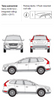 Bagażnik dachowy CRUZ AIRO FUSE Volvo XC60