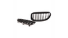 Grill sportowy podwójne żeberka Gloss Black BMW 6 E63 E64 2003-2010