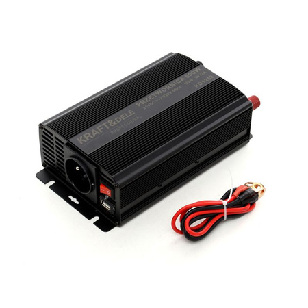Przetwornica samochodowa 350W 12V - 230V KD1250