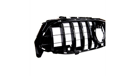 Grill sportowy GT Gloss Black z PDC MERCEDES CLA C118 X118 2019-obecnie