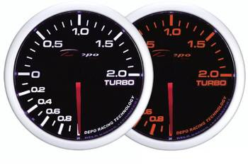 ZEGAR DEPO WA 60mm - Turbo Electric -1 do 2 BAR