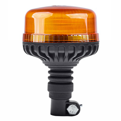 Lampa ostrzegawcza błyskowa kogut 36 LED flex R65 R10 12V 24V W03p AMIO-02293