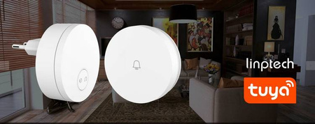 Bezbateryjny bezprzewodowy dzwonek g6lw wifi tuya