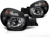 Lampy przednie reflektory do SUBARU IMPREZA II GD 00-03 CZARNY