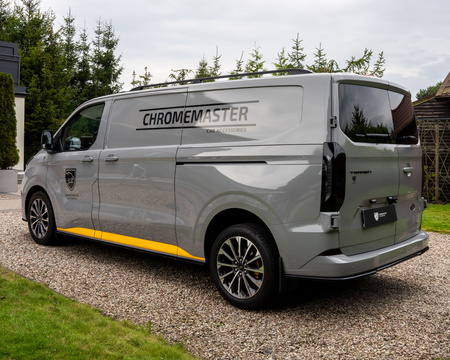 Relingi dachowe Ford Transit Custom II V710 L2 | LWB 2023- Czarny LONG