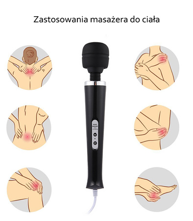 MASAŻER DO CIAŁA MIĘŚNI PLECÓW ROZLUŹNIAJĄCY RELAKSUJĄCY