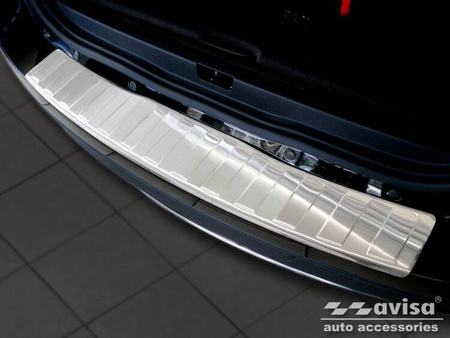 Nakładka na zderzak tylny RENAULT GRAND SCENIC 3 (Stal)