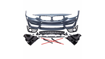 Zderzak BMW 3 F30 F31 Przód PDC SRA