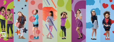 Zestaw 7 lakierów do paznokci dla dzieci Snails Mini