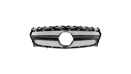Grill sportowy Black A-Type MERCEDES CLA C117, X117 Facelift 2016-2018