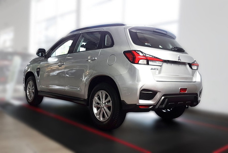 Nakładka na zderzak tylny do Mitsubishi ASX (Carbon Fiber)