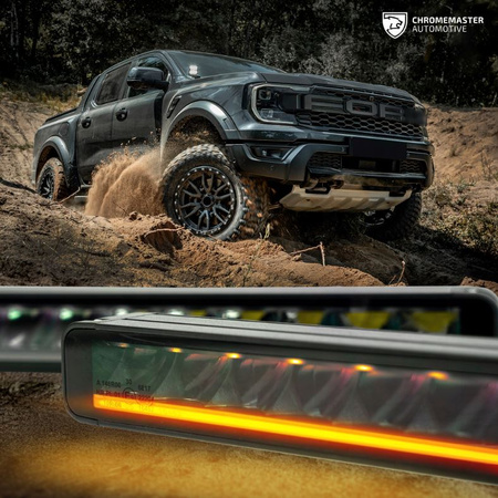 LED BAR Zestaw lamp oświetlenie LED w grill do FORD RANGER IV 2022-