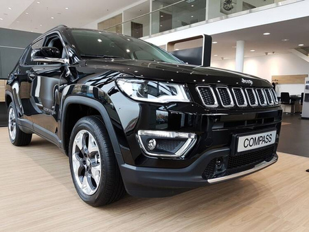 Nakładka na zderzak tylny Jeep Compass (Stal)