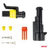 Kostka wtyk złącze hermetyczne superseal 1 PIN AMIO-03517