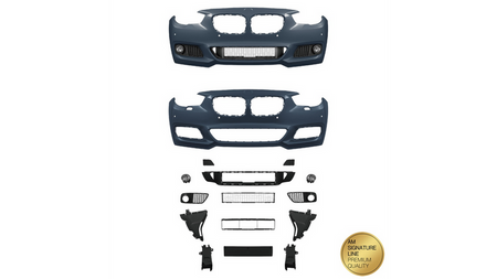 Przedni zderzak sport PDC Lampy przeciwmgielne BMW 5 F07 przed liftem 2009-2013