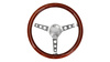 Kierownica 380mm Drewno