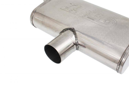 Tłumik Środkowy Tylny 63,5mm TurboWorks LT 304SS