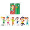 Magnetyczna układanka Mix&Match Apli Kids - Sport