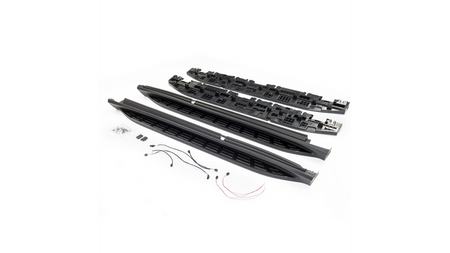 Stopnie boczne z aluminium Black W/Light MERCEDES GLE C167 2019-obecnie