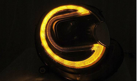 Reflektory Xenonowe Tube Led Do Mini Cooper 06-14
