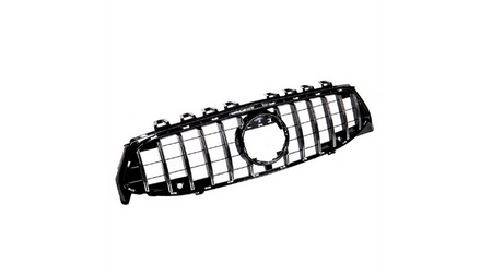 Grill sportowy GT Chrome & Black z PDC MERCEDES CLA C118 X118 2019-obecnie