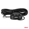 Zestaw czujników parkowania cofania Buzzer 8 sensorów czarne wewnętrzne 16,5 mm AMIO-02254